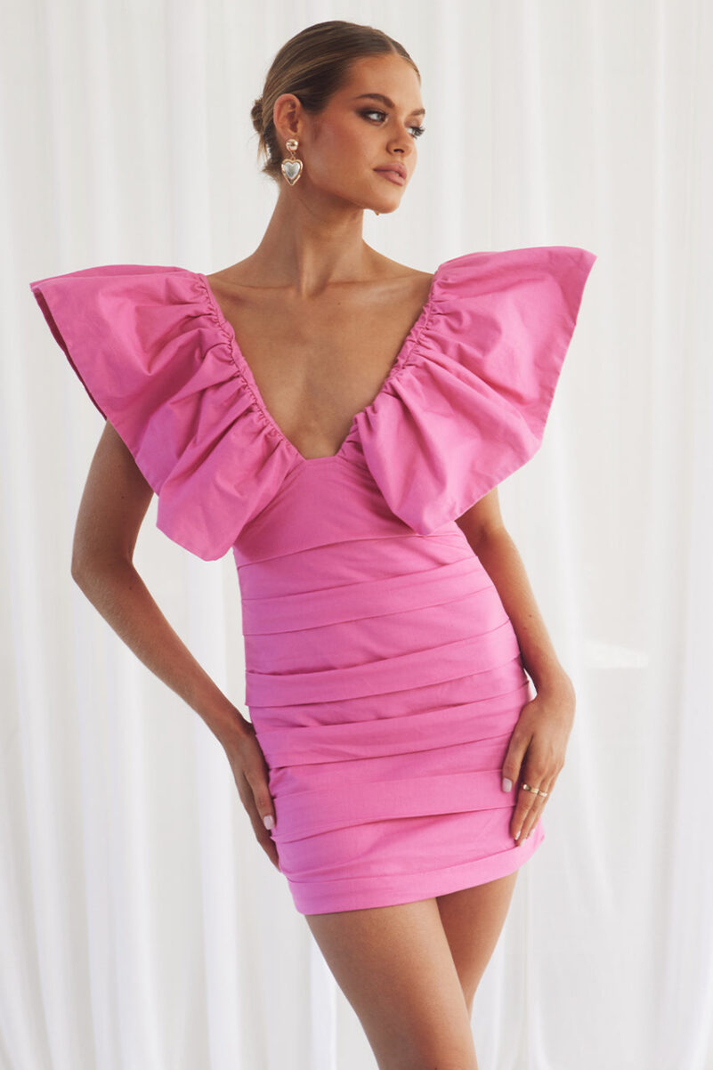 SevenWonders GIGI MINI DRESS - PINK - Image 2
