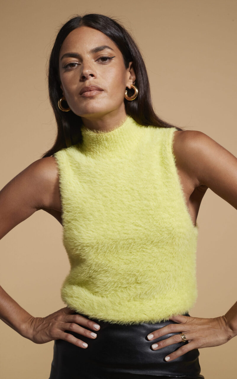 DL Olive tank top yellow - Image 3