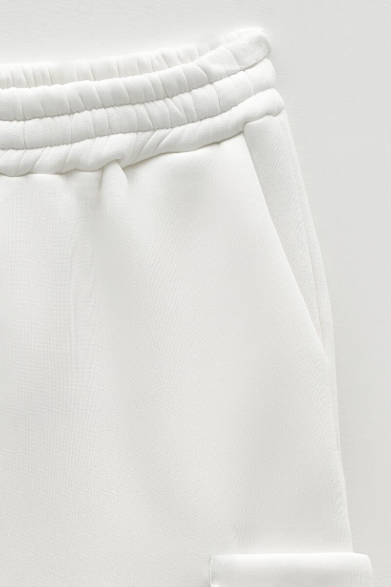 Lumina cargo trousers white - Image 2