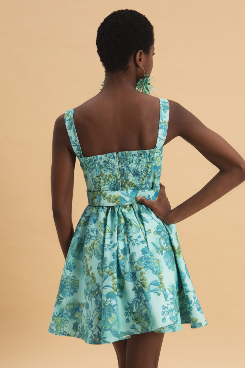Eveleya BOTANICAL BREEZE MINI DRESS - Image 3