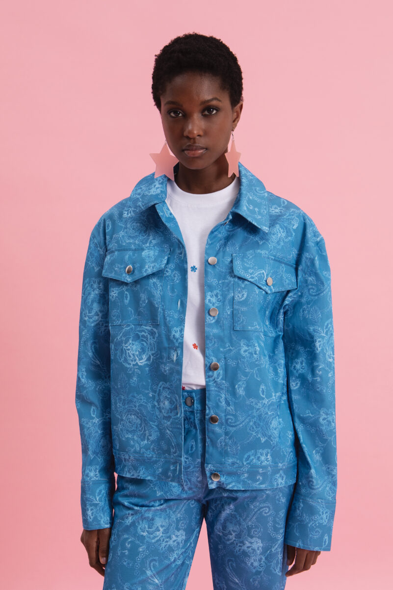 Eveleya AQUATIC ELEGANCE JEAN JACKET