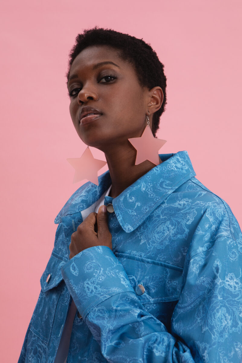 Eveleya AQUATIC ELEGANCE JEAN JACKET - Image 2