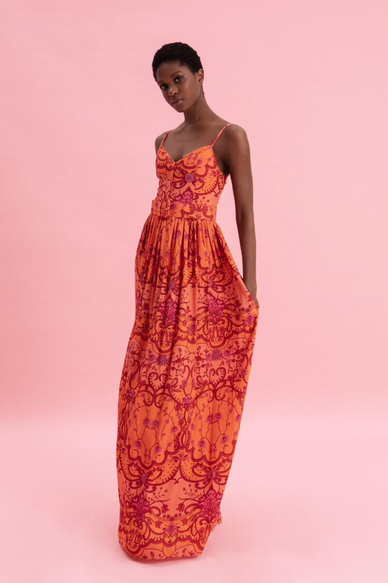 Eveleya AMBER WAVES MAXI DRESS - Image 6